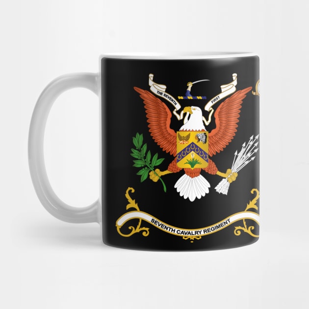 Regimental Colors - 3rd Squadron,  7th Cavalry Regiment  - SEVENTH FIRST X 300 by twix123844